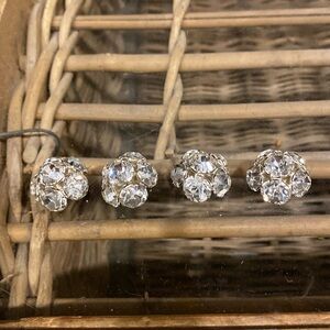 Gorgeous rhinestone buttons